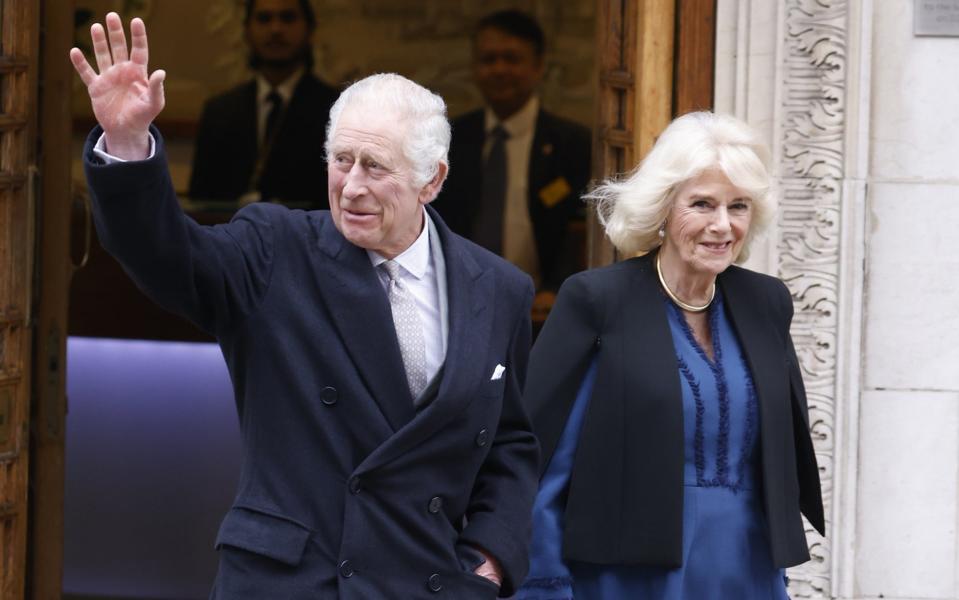 Charles spent three nights in the same hospital as the Princess of Wales