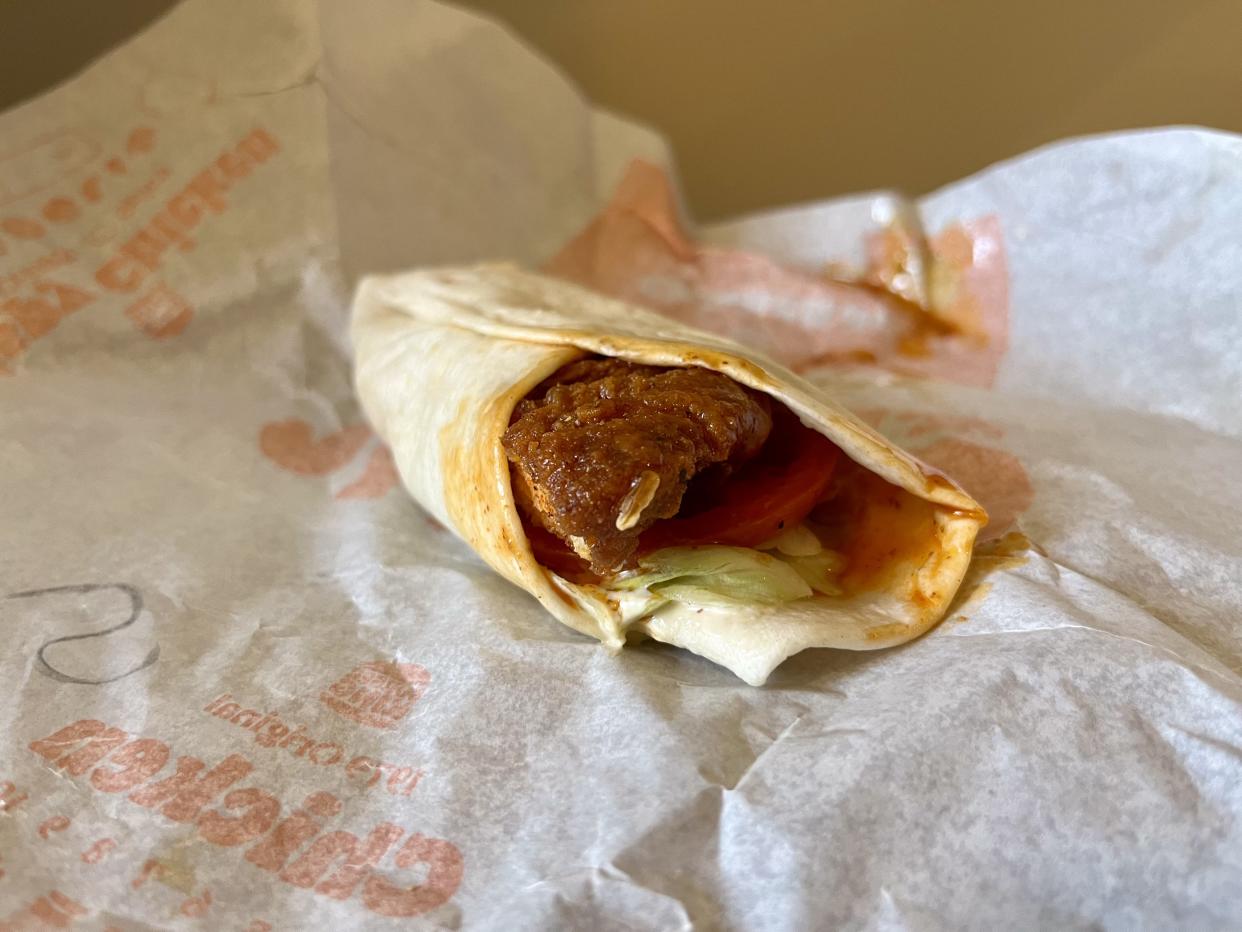 Spicy Royal Crispy Wrap from burger king