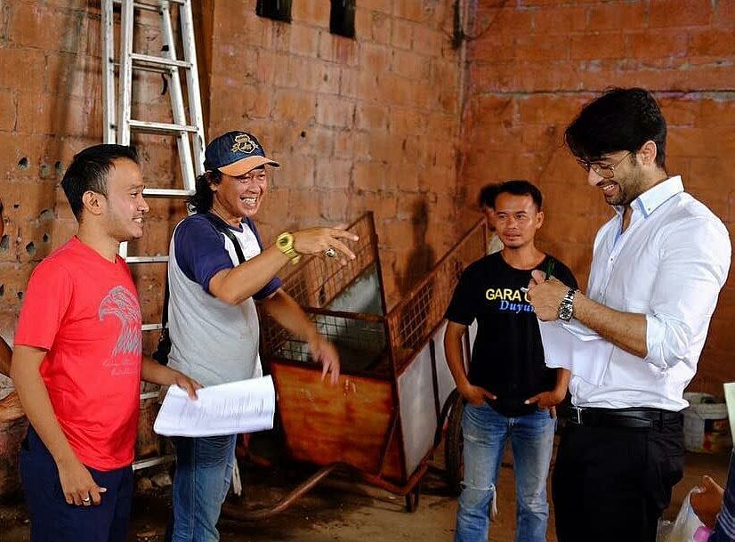 <div class="paragraphs"><p>Shaheer shooting in Indonesia.</p></div>