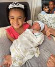 <p>Leslie Odom Jr. and wife Nicolette Robinson <a href="https://people.com/parents/leslie-odom-jr-wife-nicolette-robinson-welcome-son/" rel="nofollow noopener" target="_blank" data-ylk="slk:welcomed their second child together;elm:context_link;itc:0;sec:content-canvas" class="link ">welcomed their second child together</a>, a baby boy, on March 25, he shared on Instagram. </p> <p>"More life! One whole week with our Abe. Watching Nicolette give birth to these kids…? Simply, the bravest acts I've ever witnessed from a foot away," the Oscar-nominated actor shared. "I love you, sweetheart and I am in awe. Our little family bursts at the seams with joy! And gratitude. Able Phineas 3/25/21 ♥️ More life."</p> <p>The new addition joins big sister <a href="https://people.com/parents/leslie-odom-jr-nicolette-robinson-welcome-daughter-lucille-ruby/" rel="nofollow noopener" target="_blank" data-ylk="slk:Lucille "Lucy" Ruby;elm:context_link;itc:0;sec:content-canvas" class="link ">Lucille "Lucy" Ruby</a>, who turns 4 later in April.</p>  