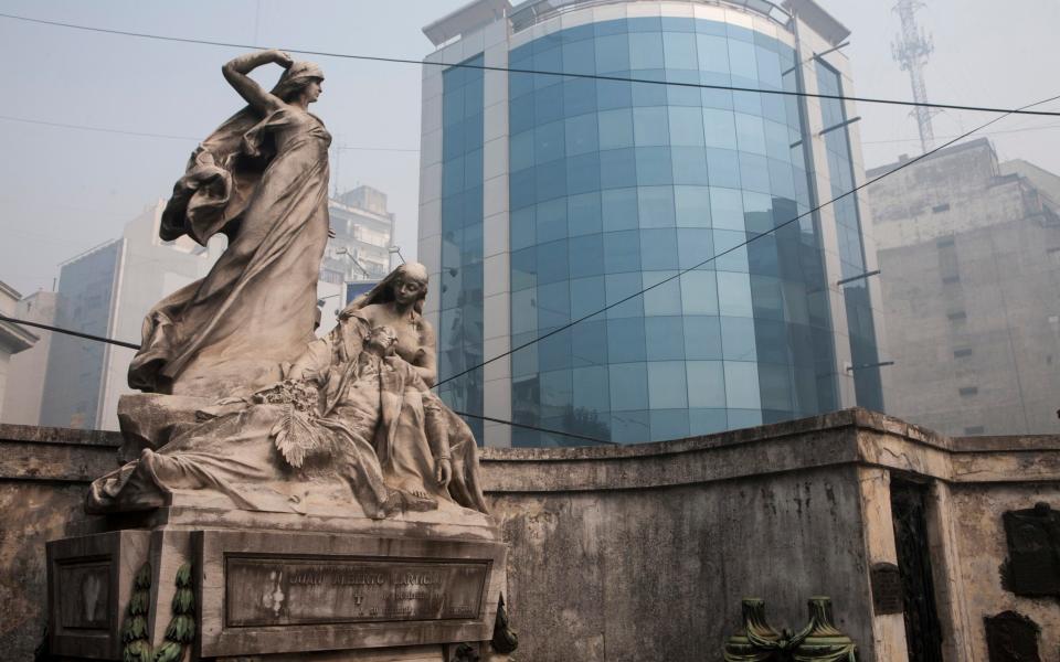 In loving memory: Recoleta Cemetery in Buenos Aires is known for its opulent memorials