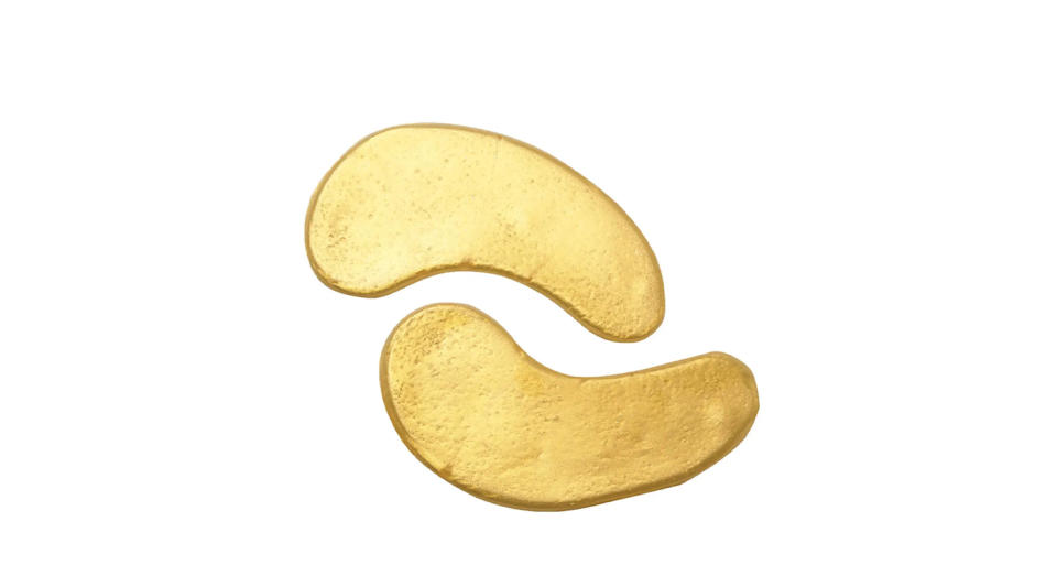 This gold pair from MZ Skin promises to improve elasticity.