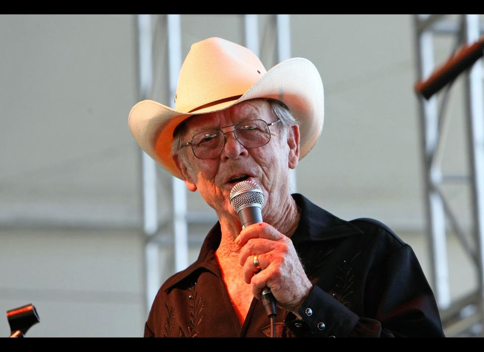 The country music star <a href="http://articles.cnn.com/2011-01-26/entertainment/obit.louvin_1_charlie-louvin-great-atomic-power-ira?_s=PM:SHOWBIZ" target="_hplink">died in January 2011 of pancreatic cancer</a> at the age of 83. Louvin, a Grammy nominee and Country Music Hall of Famer, was diagnosed with stage 2 of the disease in 2010 after visiting his doctor with, <a href="http://blogs.tennessean.com/tunein/2010/07/07/happy-birthday-charlie-louvin/" target="_hplink">what <em>The Tennessean</em> reported was a "minor complaint."</a>    He performed all the way up until the December before his death -- at one of those last appearances, <a href="http://www.people.com/people/article/0,,20460856,00.html" target="_hplink">People.com reported that he said</a>: "In my world, you are worthless if you can't continue. Show business is all I really know how to do. I would like for that to be the last thing I do."