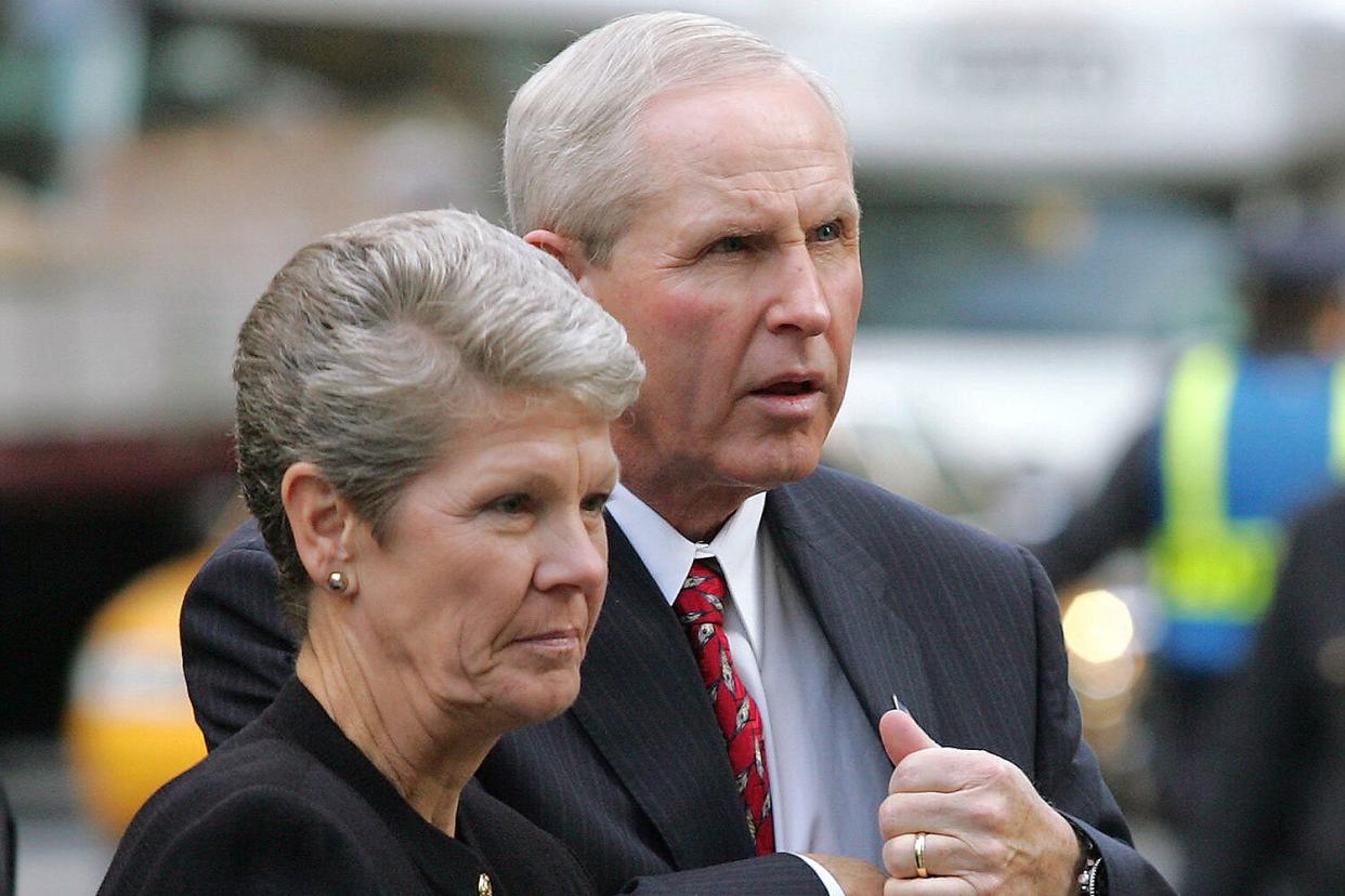 Tom Coughlin and Judy Coughlin