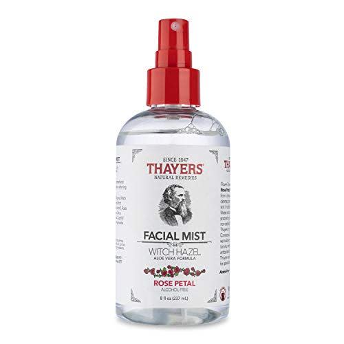 Rose Petal Witch Hazel Facial Mist Toner