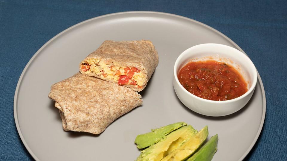 runners breakfast, spread of breakfast options