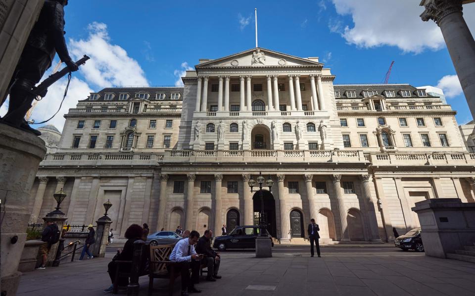 Bank of England - Credit: NIKLAS HALLE'N