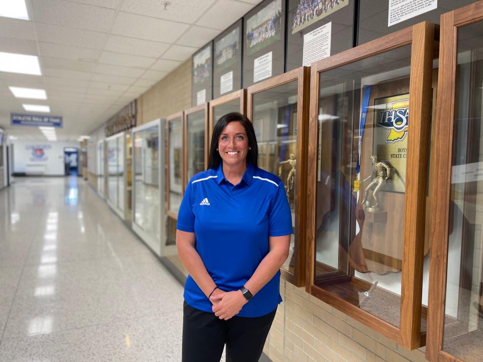 Mallory Ladd was named the new Memorial High School girls basketball coach