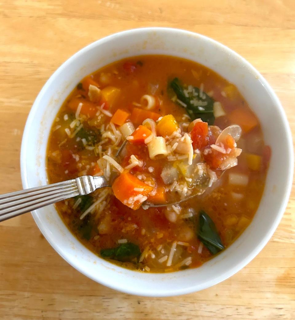 Ina Garten's winter minestrone soup