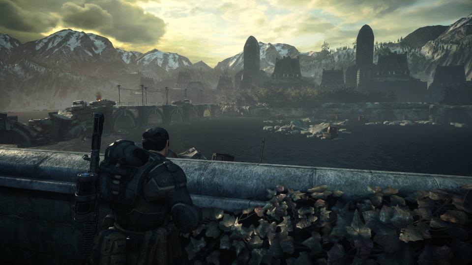 Screenshot of Gears of War Ultimate Edition.