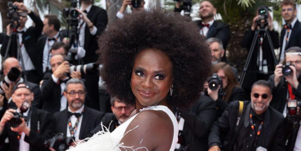 cannes, france may 17 viola davis attends the monster red carpet during the 76th annual cannes film festival at palais des festivals on may 17, 2023 in cannes, france photo by marc piaseckifilmmagic