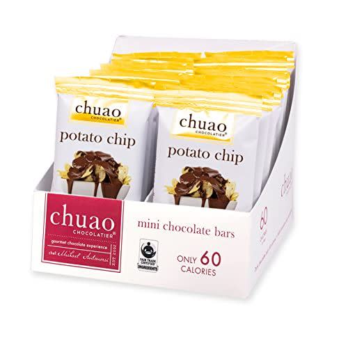 Chuao Chocolatier Potato Chip & Milk Chocolate Mini Bars