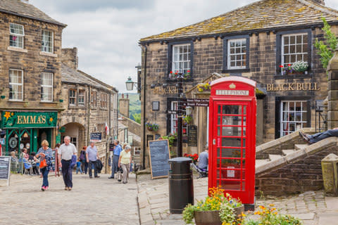 The visitor centre at Haworth, birthplace of the Brontes, is at risk - Credit: Getty