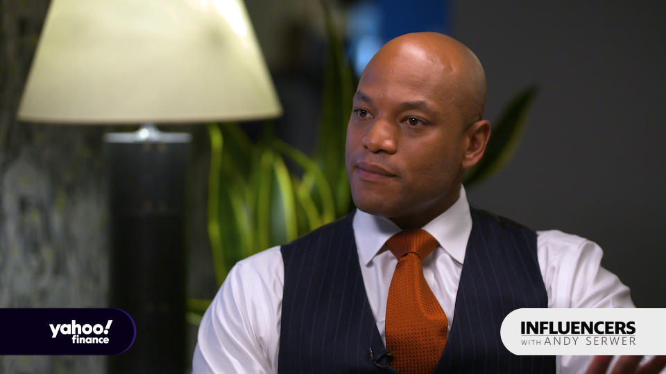 Wes Moore, CEO of New York City-based nonprofit Robin Hood, appears on "Influencers with Andy Serwer."