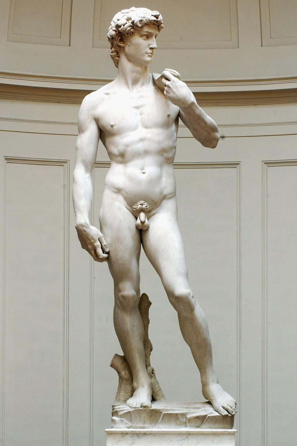 The nude statue is considered a Renaissance masterpiece (Getty Images)