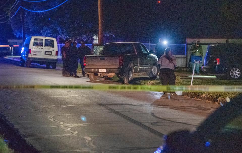 Wichita Falls police investigated a gunshot victim on Covington Street Sunday morning.