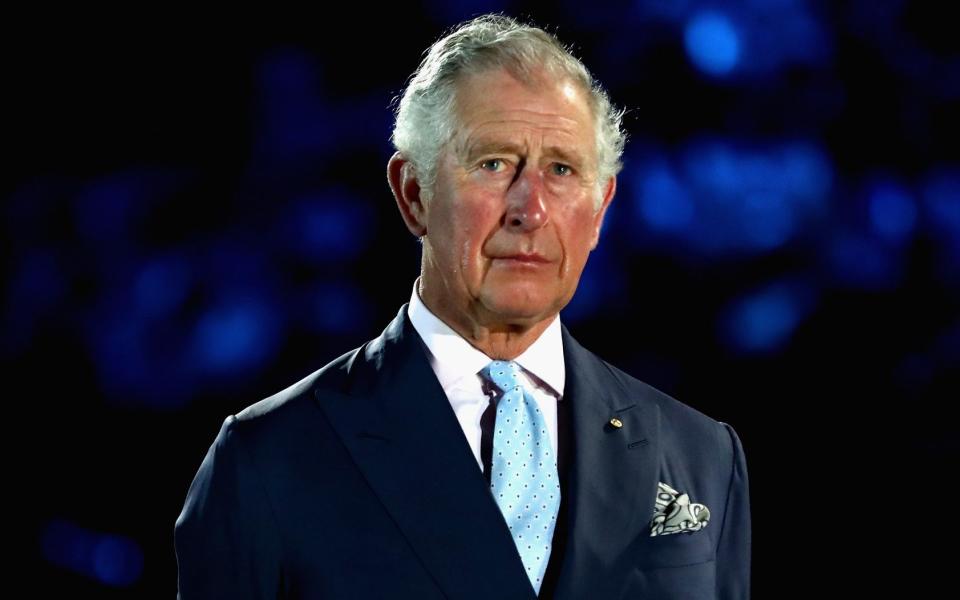 King Charles (then Prince of Wales) during the Opening Ceremony for the Gold Coast 2018 Commonwealth Games