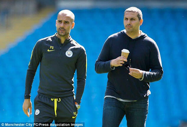 Al Mubarak y Guardiola tienen claro que el objetivo principal es ganar la Champions League.