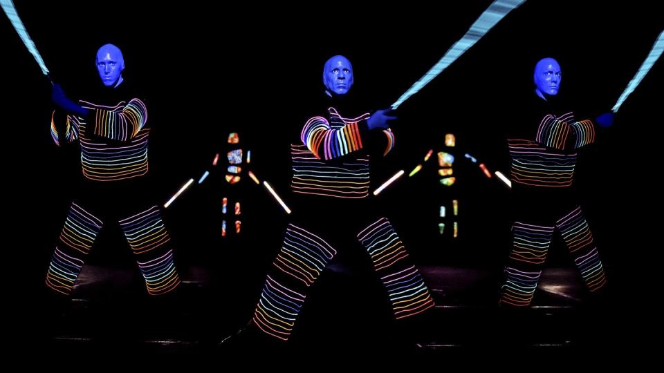 things to do in las vegas under 50 blue man group