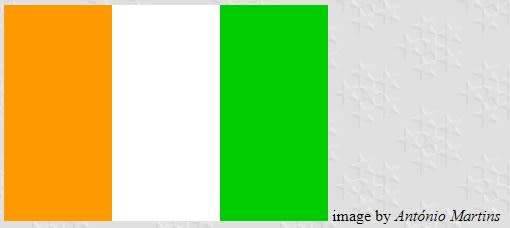 <span>Screenshot showing the Ivory Coast flag </span>