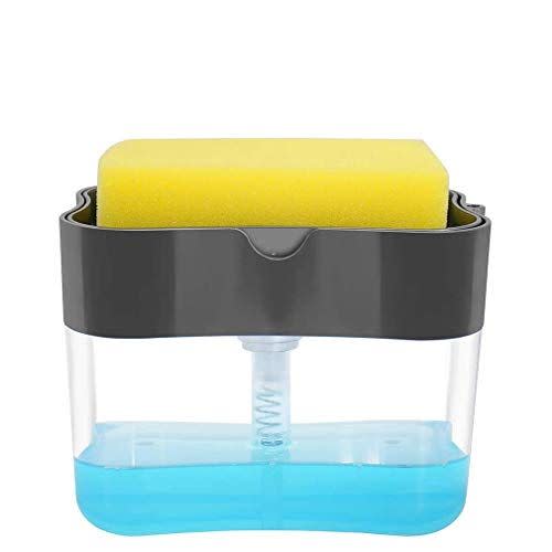 11) Soap Pump Dispenser and Sponge Holder