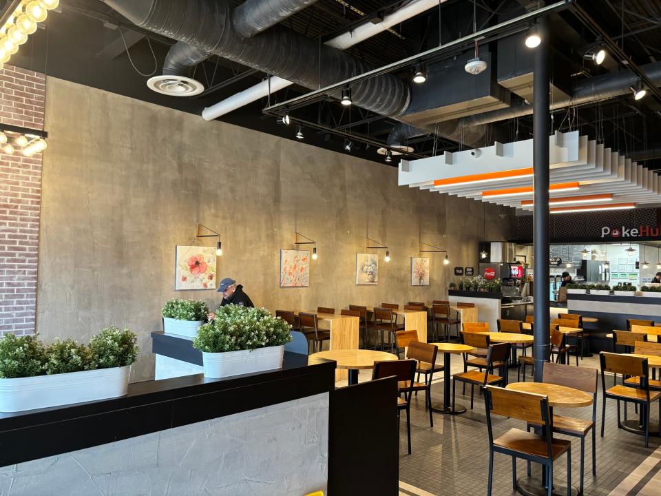 The Virginia-based poke bowl concept PokeHub, pictured here at its Fairfax location, has expanded to Sarasota County with a new Venice location.