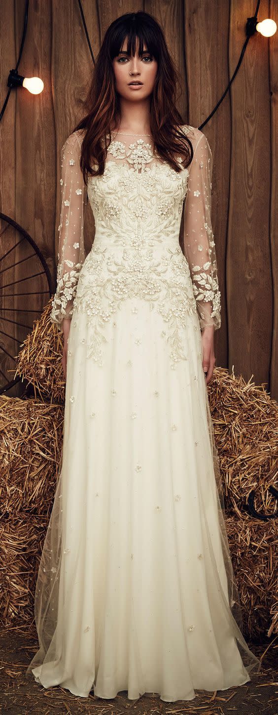 The crystal detailing on this dress is guaranteed to make you feel like you’re in your very own fairytale.