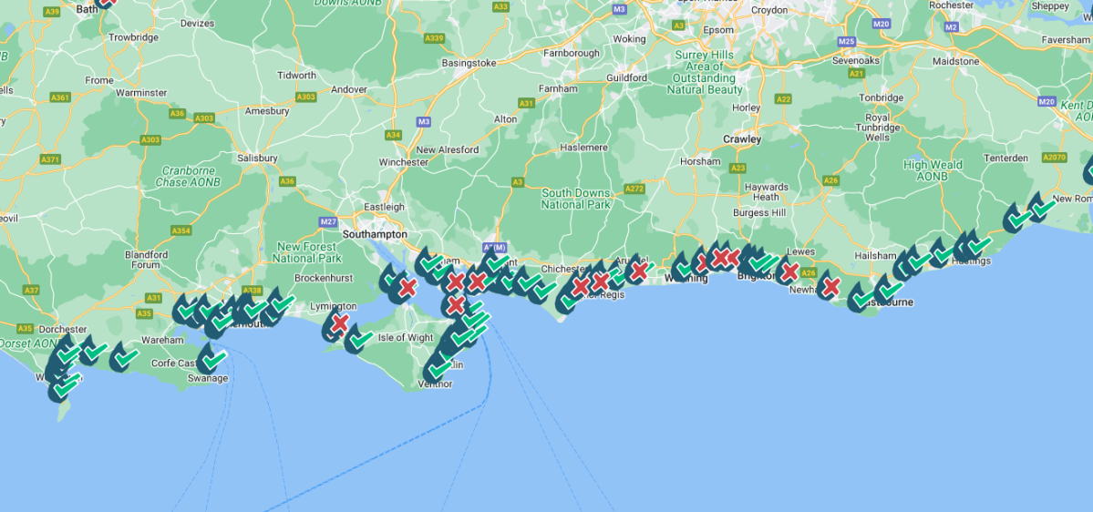 What Is The Most Polluted Beach In England