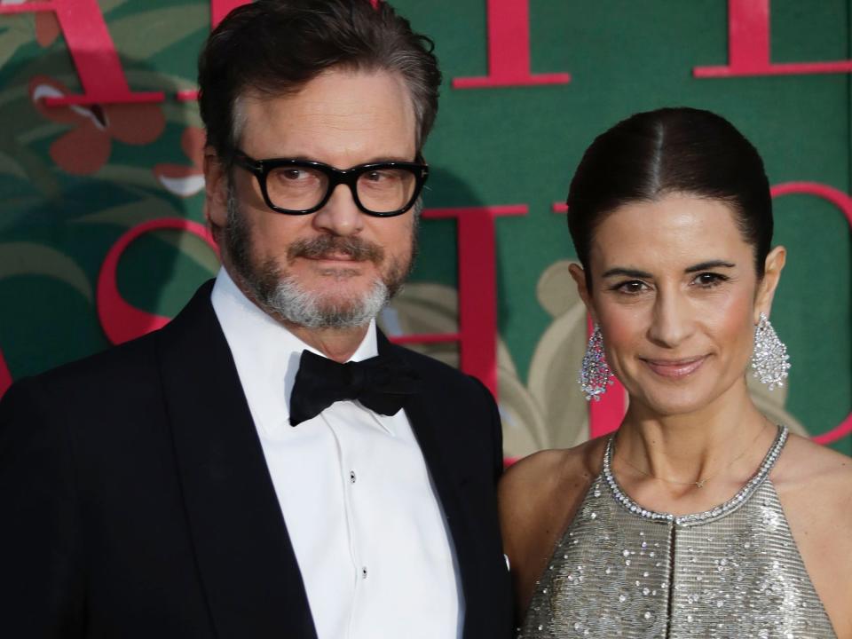 colin firth and livia giuggioli