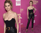 <p>Von Kopf bis Fuß in Versace gehüllt verdrehte Selena Gomez auf dem roten Teppich beim Billboard-Women in Music-Event in Hollywood den Paparazzi den Kopf. Dieses Dekolleté! Diese Cut-outs! Weise Entscheidung: Da der Look selbst ein einziger Hingucker war, verzichtete Selena fast vollständig auf Accessoires und starkes Make-up. (30. November 2017, Bilder: AP) </p>