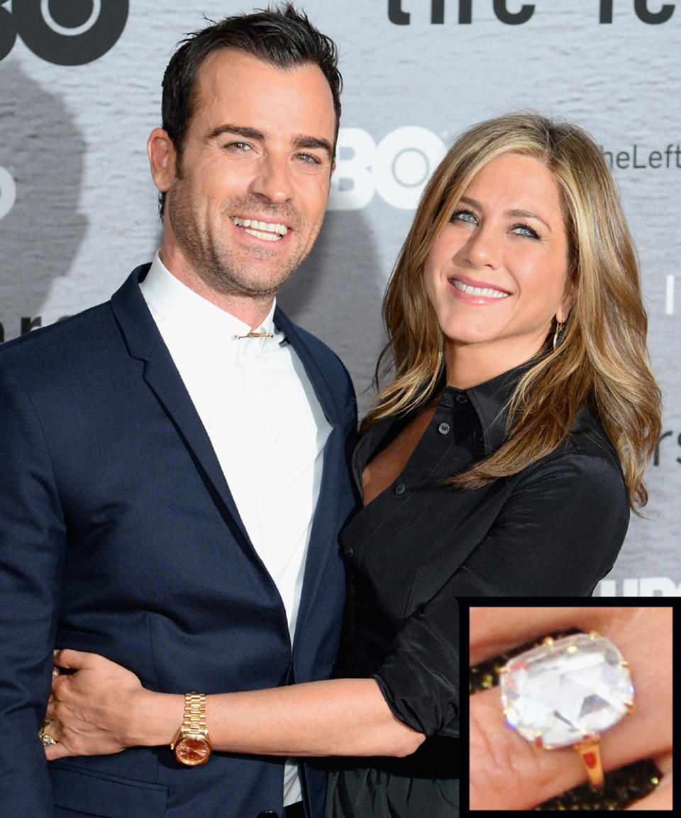 Jennifer Aniston and Justin Theroux