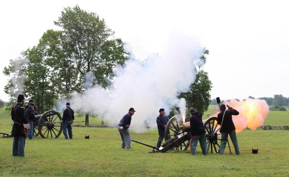 There will be plenty of cannon fire this weekend at Camp Nelson in Nicholasville when they host its biggest Civil War reenactment event of the year, the 160th anniversary of the Knoxville Campaign from Aug. 11-13.
