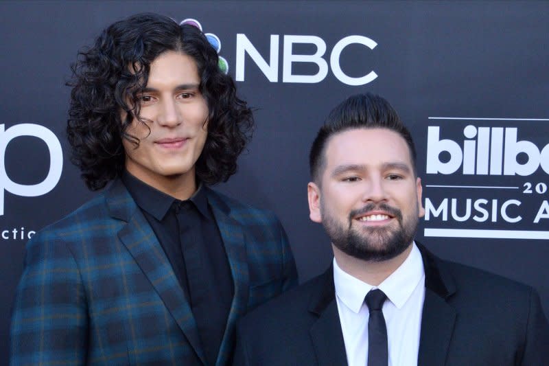 Dan + Shay attend the Billboard Music Awards in 2019. File Photo by Jim Ruymen/UPI