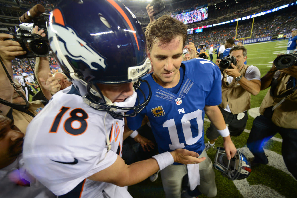 Peyton and Eli Manning