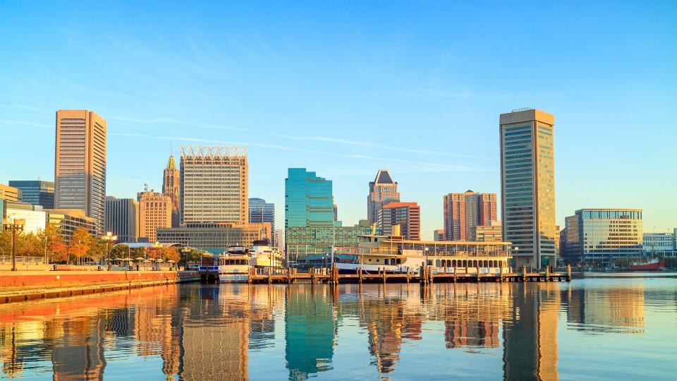 Baltimore Maryland skyline