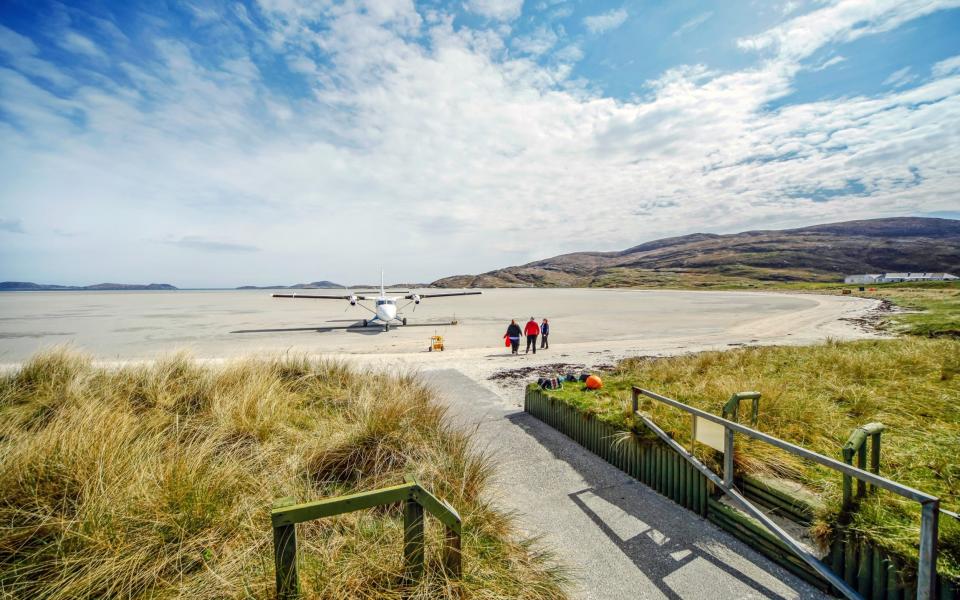 Barra airport, Scotland - VisitScotland / Paul Tomkins, all rights reserved