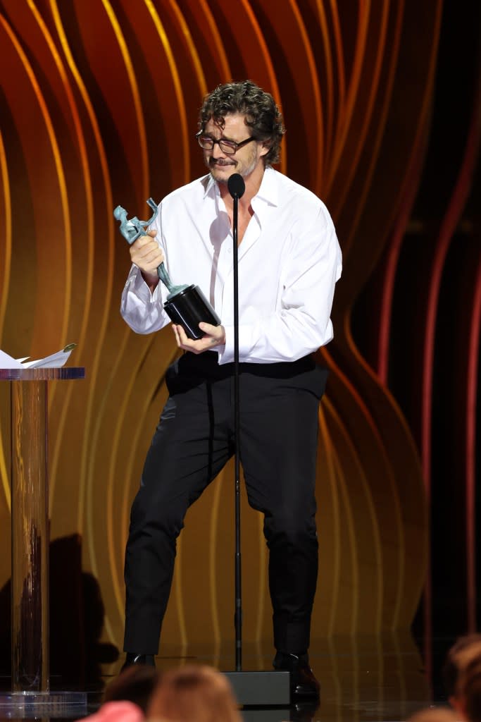 “I have no skills, I have no other interests,” Pedro Pascal said. Getty Images