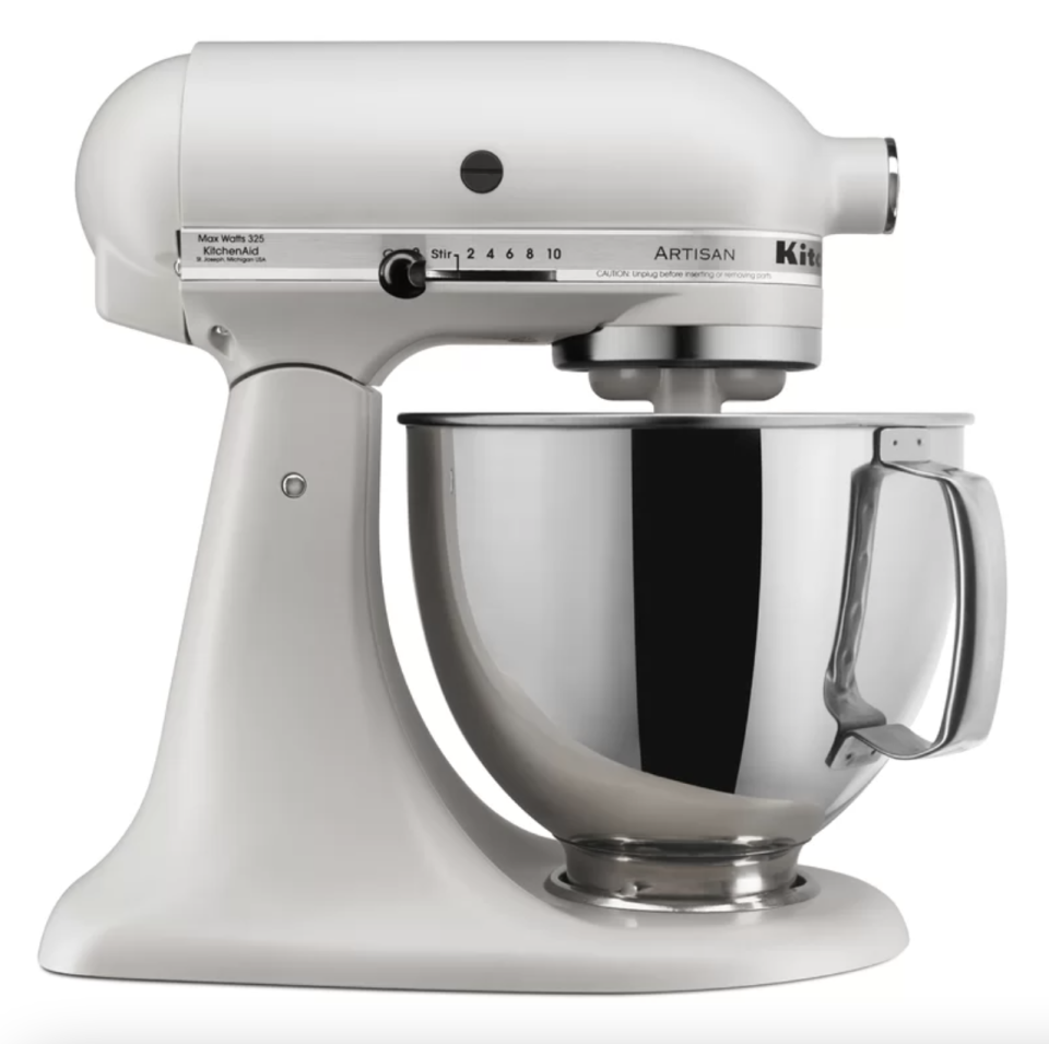 <p><a href="https://go.redirectingat.com?id=74968X1596630&url=https%3A%2F%2Fwww.wayfair.com%2F--%2Fpdp%2Fkitchenaid--kitchenaid-artisan-series-10-speed-5-qt.-stand-mixer-ksm150ps-l812-w005013135.html&sref=https%3A%2F%2F" rel="nofollow noopener" target="_blank" data-ylk="slk:Shop Now;elm:context_link;itc:0;sec:content-canvas" class="link ">Shop Now</a></p><p>Artisan Series 10 Stand Mixer</p><p>wayfair.com</p><p>$349.99</p>