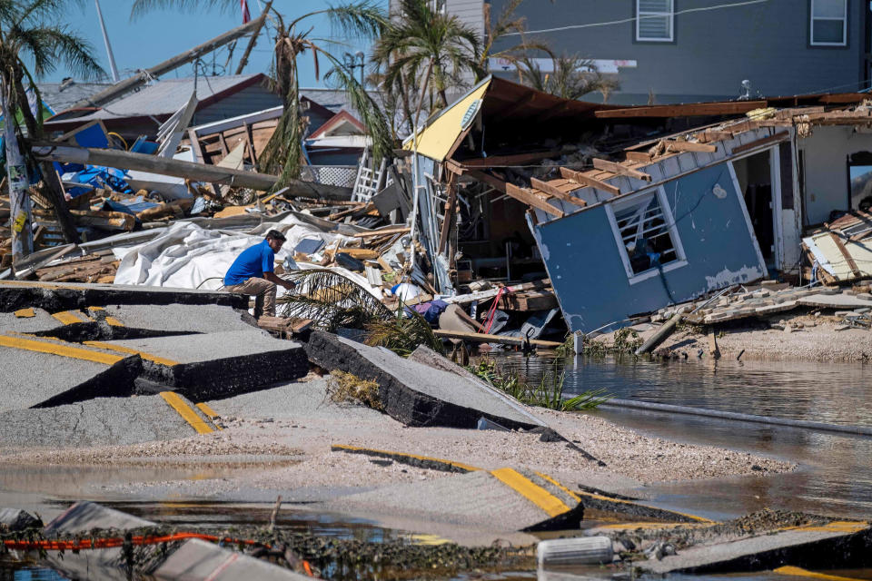 aftermath of Hurricane Ian (Ricardo Arduengo / AFP - Getty Images)