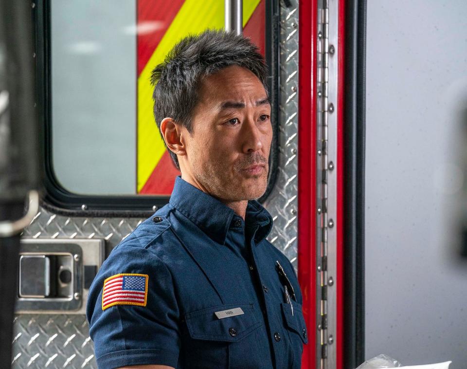 kenneth choi as chimney, 911 season 4