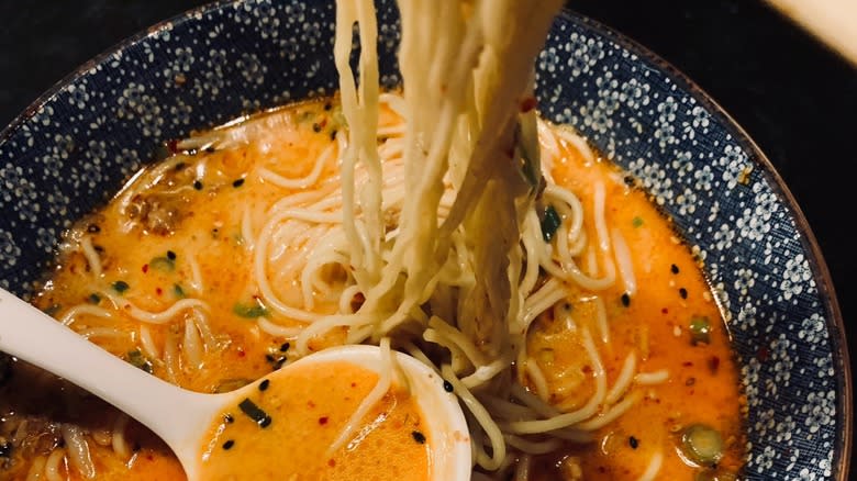 Spicy miso ramen