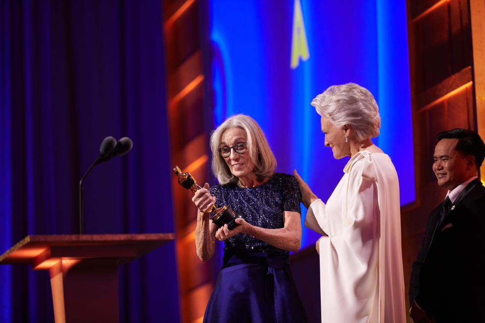 Carol Littleton, Glenn Close at the 14th Governors Awards