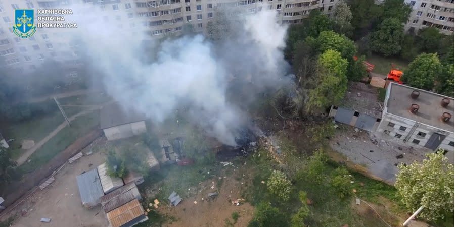 Russian attack on Kharkiv on May 14