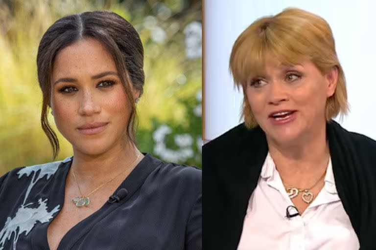 Samantha Markle denunció a Meghan Markle (Captura video)