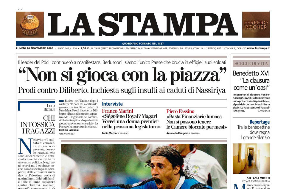 <p><strong>Fiat </strong>purchased Turin-based Italian newspaper <strong><em>La Stampa</em> </strong>in 1926. Under Fiat ownership, <em>La Stampa</em> grew from a regional newspaper to one of the largest daily publications in Italy. Interestingly, it ran afoul of former Libyan leader <strong>Muammar Gaddafi </strong>in 1978 after publishing a series of satirical articles about him. He threated to strike back at Fiat, not <strong><em>La Stampa</em></strong>, by putting it on a boycott list if the paper didn’t fire its editor. <em>La Stampa</em> stood its ground and Gaddafi didn’t keep his promise of black-listing the auto-maker.</p><p>In 2014, Fiat and the powerful Perrone family lumped <em>La Stampa</em> and <em>ll Secolo XIX</em> into a new company named Italiana Editrice. Fiat's successor company Fiat Chrysler Automobiles finally sold its ownership interest in <em>La Stampa </em>in 2017.</p>