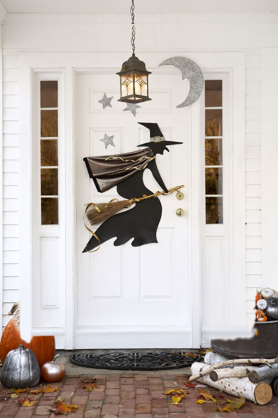 Vinyl Witch Door Decal