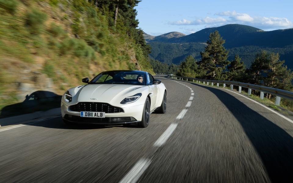 Aston Martin's DB11 has helped lift the average selling price of the company's cars - Copyright Dean Smith