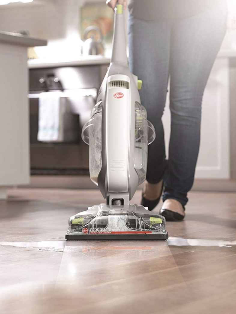 Floors so clean, you can use them as a table. (Photo: Amazon)