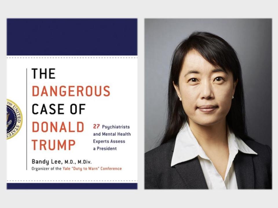 評估川普精神狀態的《川普危險案例》於2017年10月出版，由耶魯精神醫學臨床副教授班迪李主編。