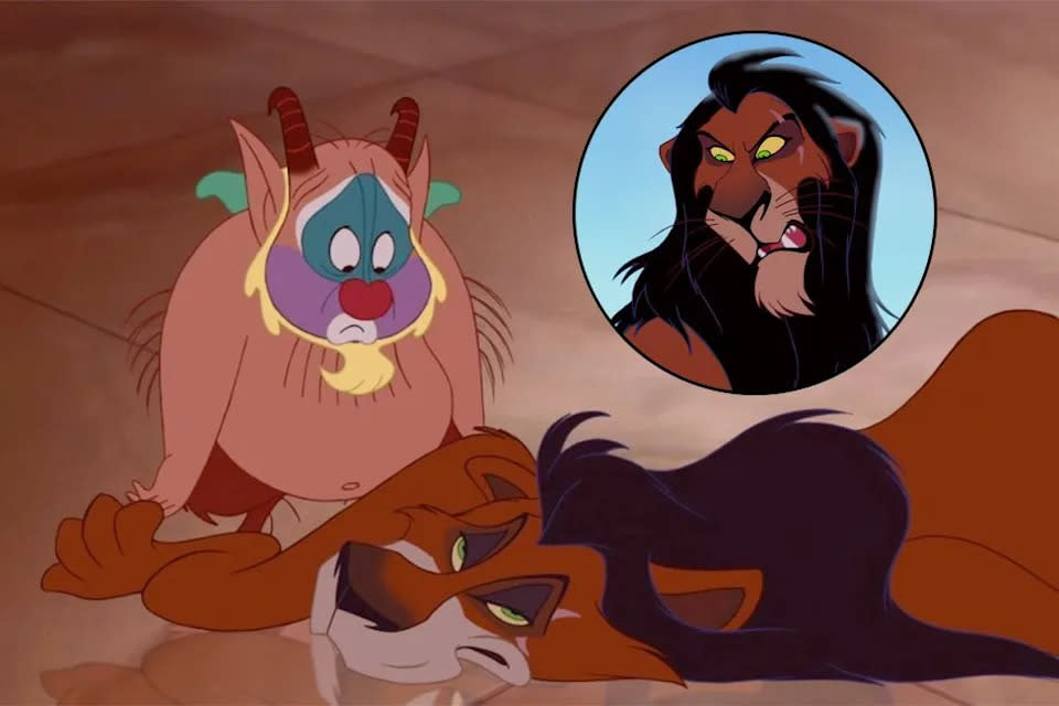 Scar has an unfortunate end in Hercules. (Disney)